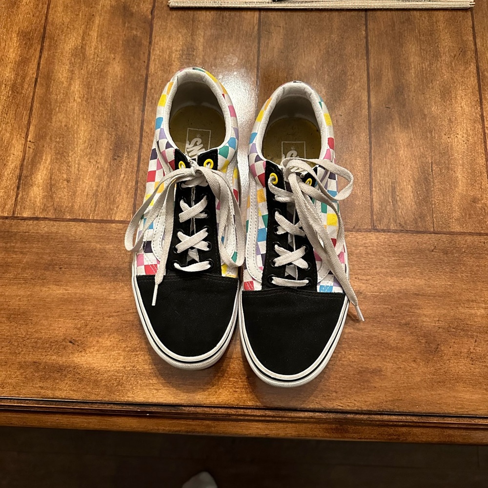 Men’s multi-color Vans